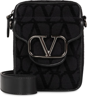 Valentino Garavani - Locò messenger bag with logo-1